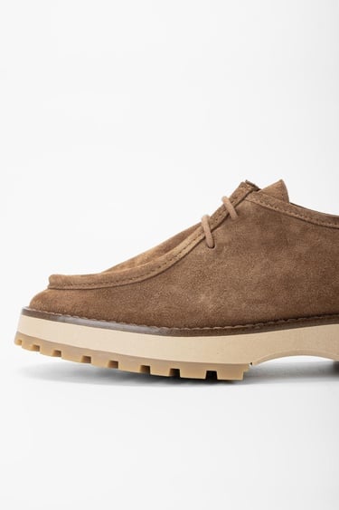  Valmenti Kadın Taba Süet Hakiki Deri Casual Ayakkabı