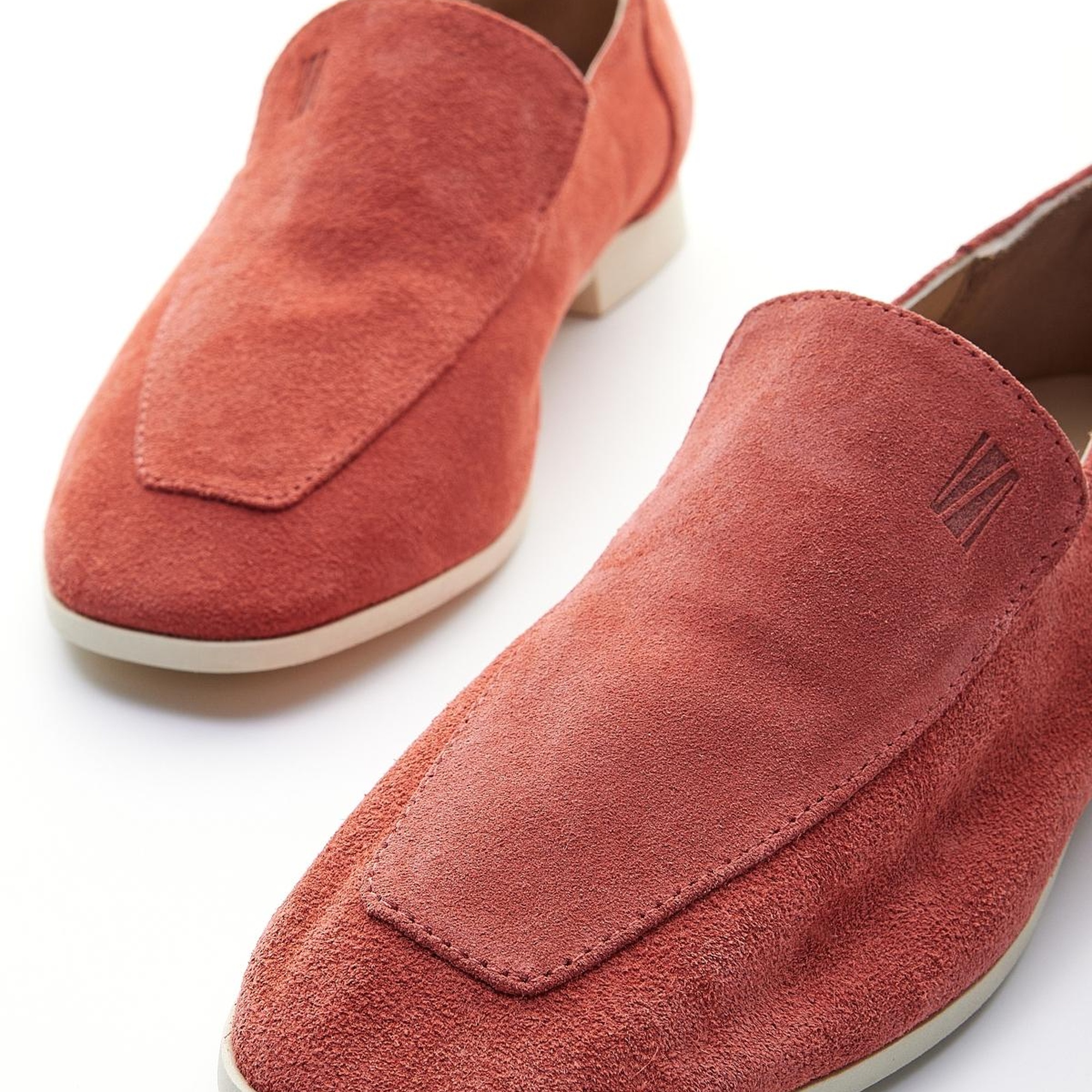 Valmenti Prunella Kadın Narçiçeği Süet Hakiki Deri Loafer Ayakkabı