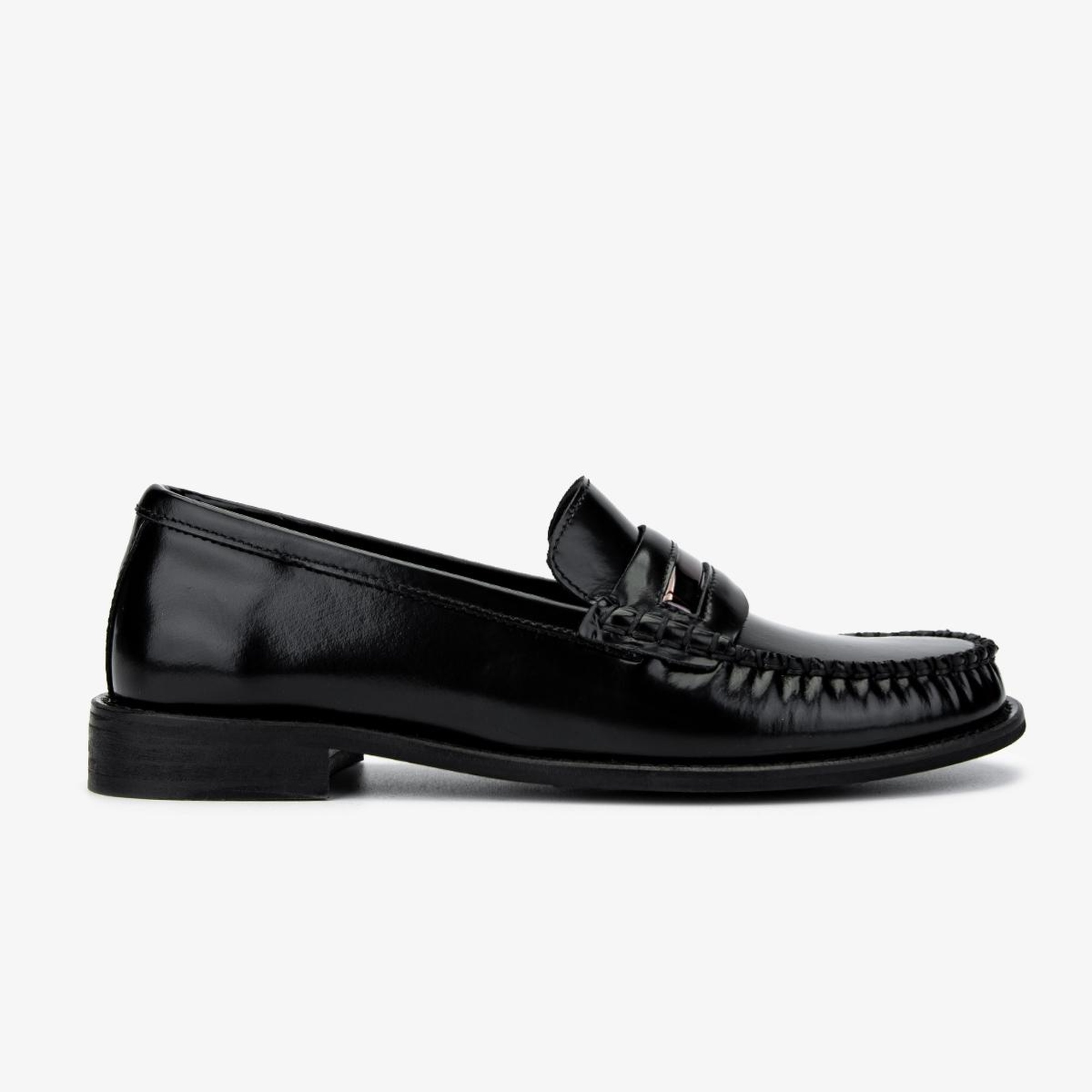 Valmenti Kadın Siyah Açma Loafer Ayakkabı