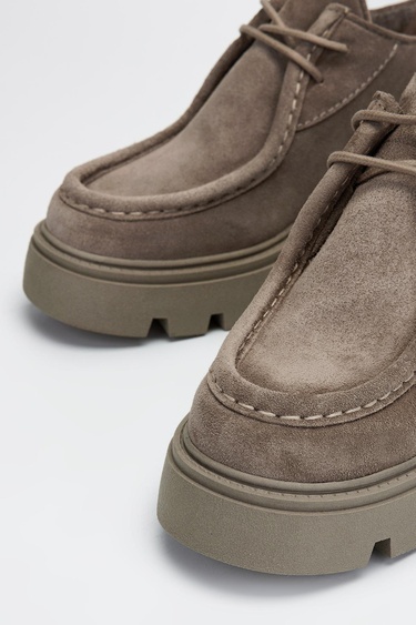  Valmenti Kadın Sigaro süet Hakiki Deri Casual Ayakkabı