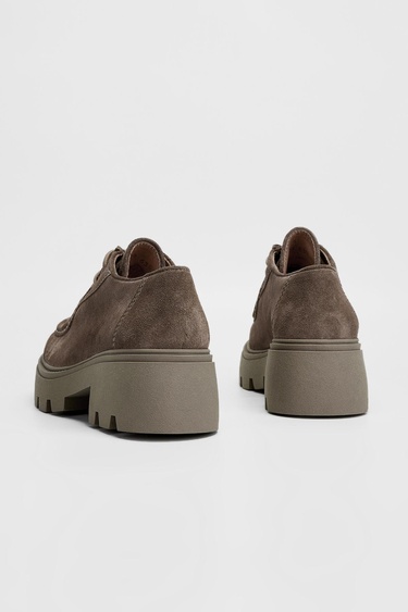  Valmenti Kadın Sigaro süet Hakiki Deri Casual Ayakkabı