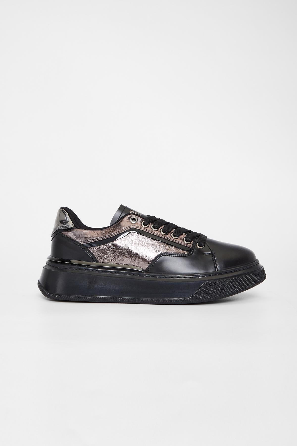  Valmenti Kadın Siyah/antrasit Vegan Sneakers & Spor Ayakkabı