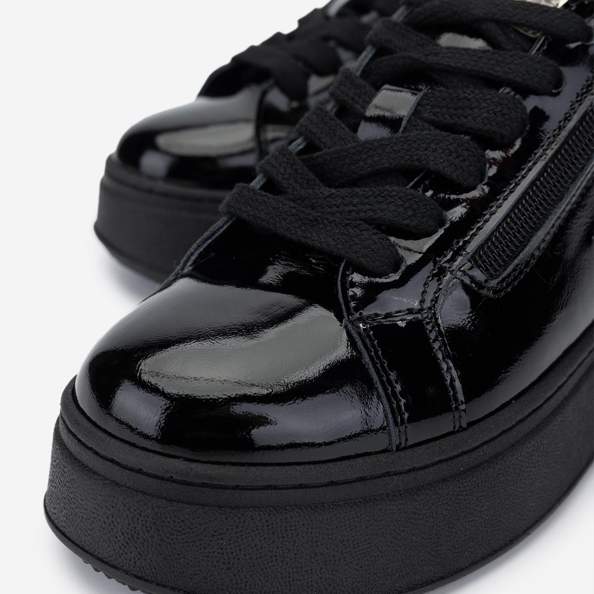 Valmenti Kadın Siyah/Gold Sneakers & Spor Ayakkabı