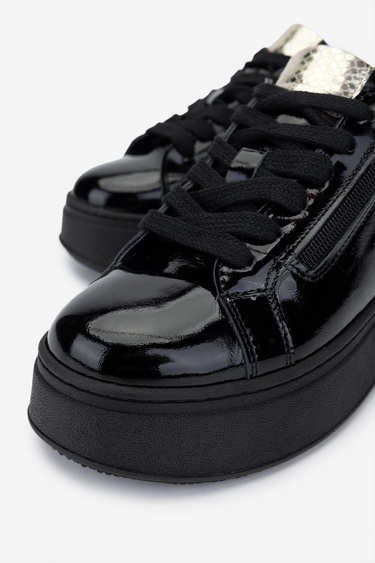  Valmenti Kadın Siyah/Gold Sneakers & Spor Ayakkabı