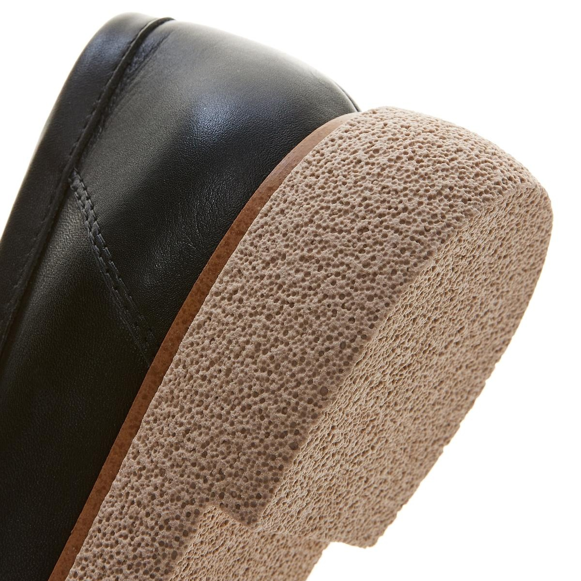 Valmenti Pura Kadın Siyah Hakiki Deri Loafer Ayakkabı