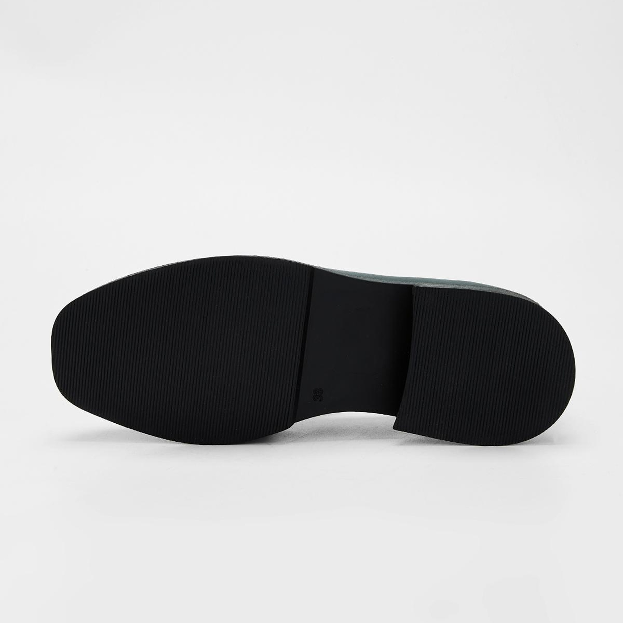 Valmenti Situla Kadın Petrol Hakiki Deri Loafer Ayakkabı