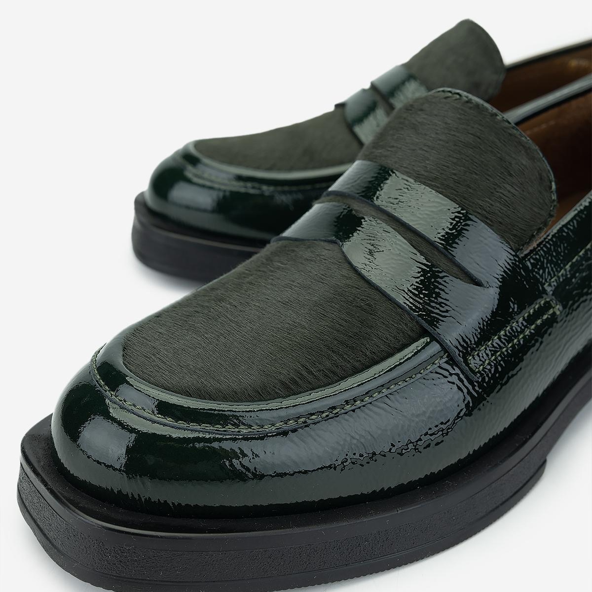 Valmenti Kadın Hakiki Deri Makosen Ayakkabı