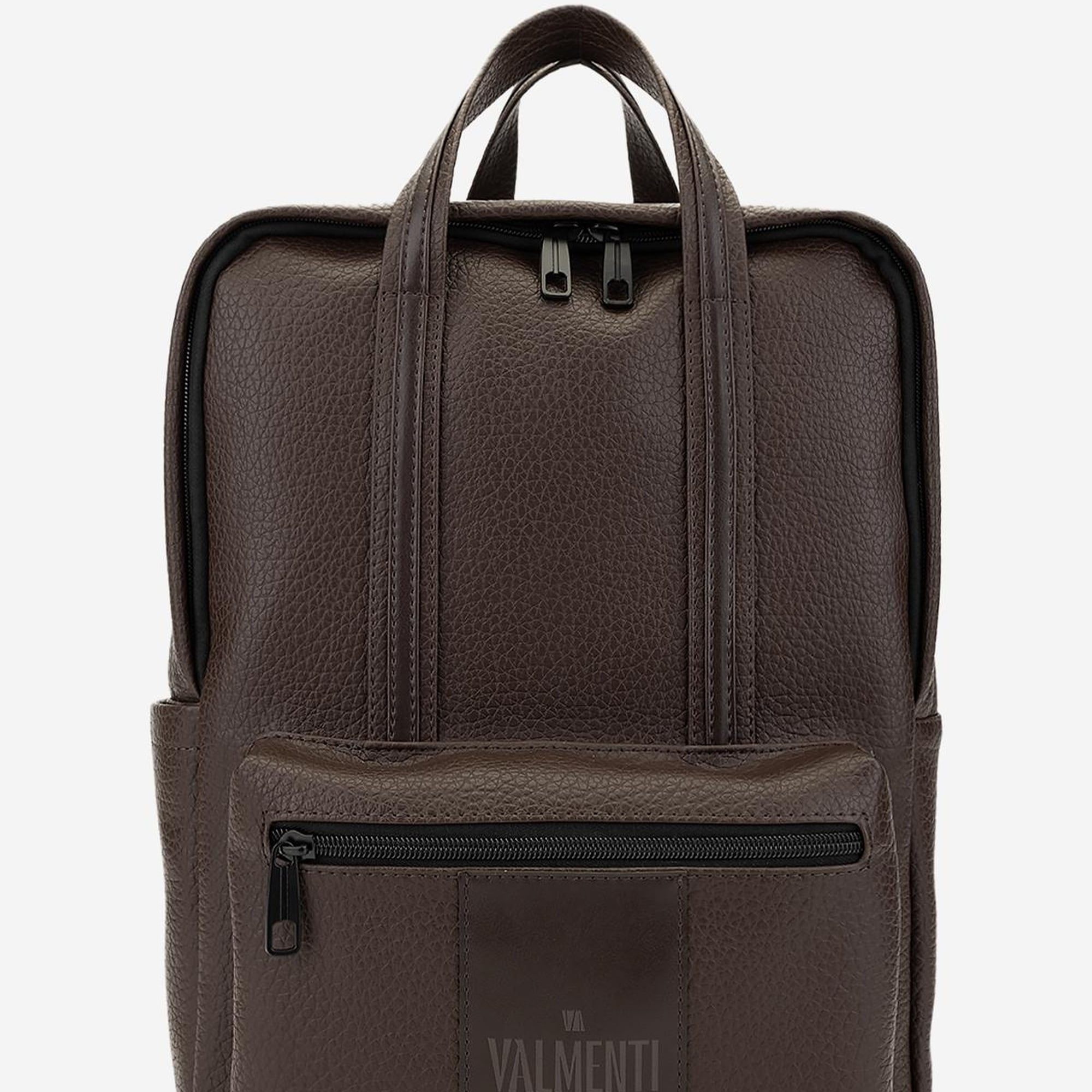 Valmenti Erkek Vegan Kahverengi Sırt Çantası