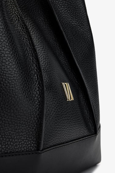  Valmenti Kadın Hakiki Deri Siyah Floter Omuz Çanta