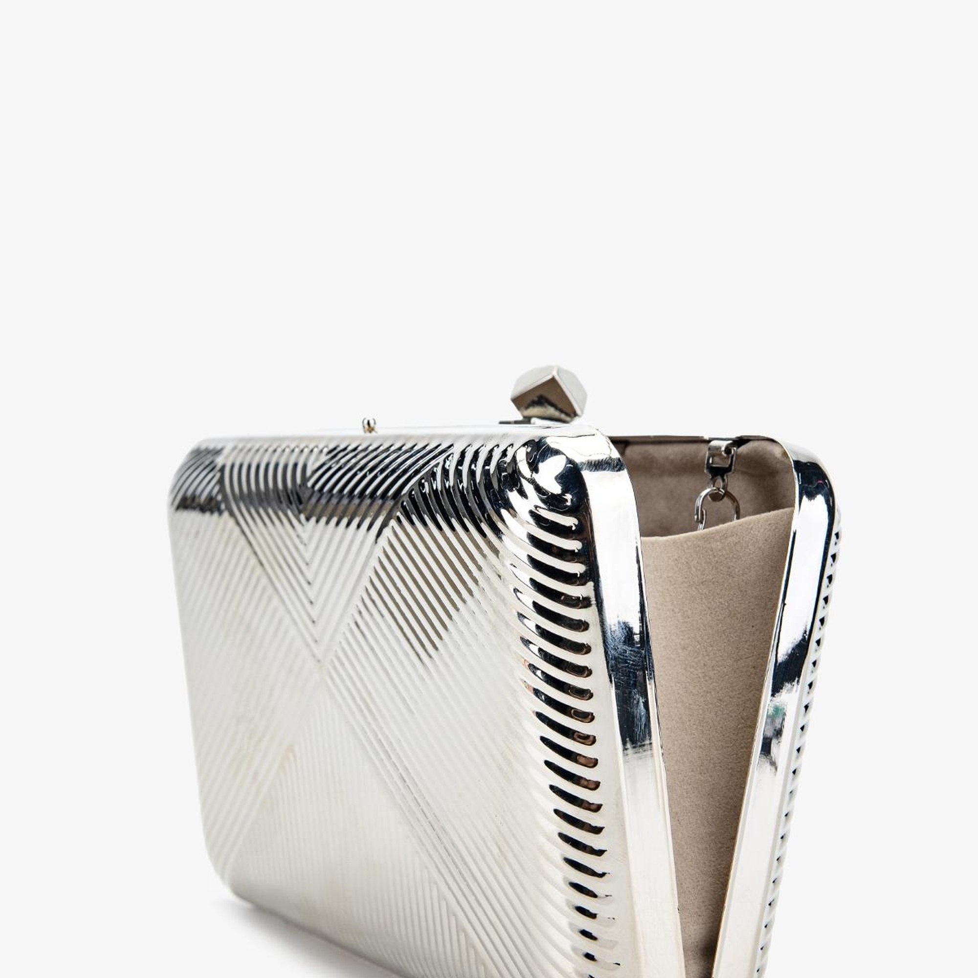 Valmenti Kadın Gri El Çantası