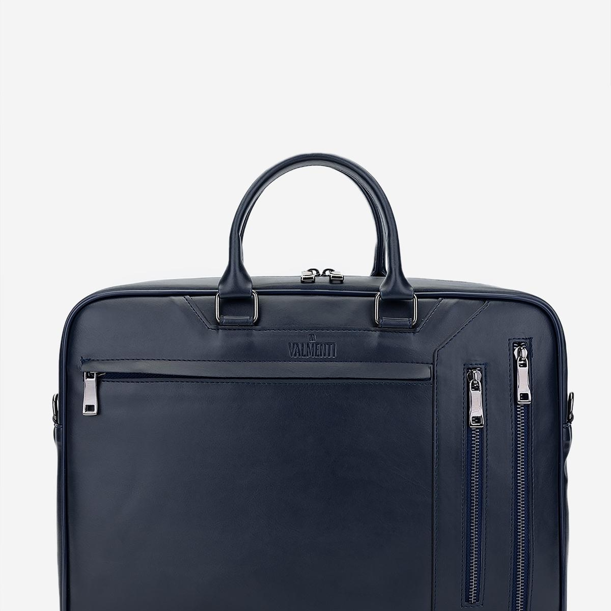 Valmenti Erkek Vegan Lacivert Evrak Çantası