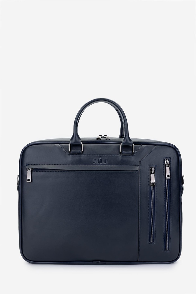  Valmenti Erkek Vegan Lacivert Evrak Çantası