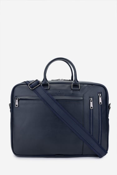  Valmenti Erkek Vegan Lacivert Evrak Çantası