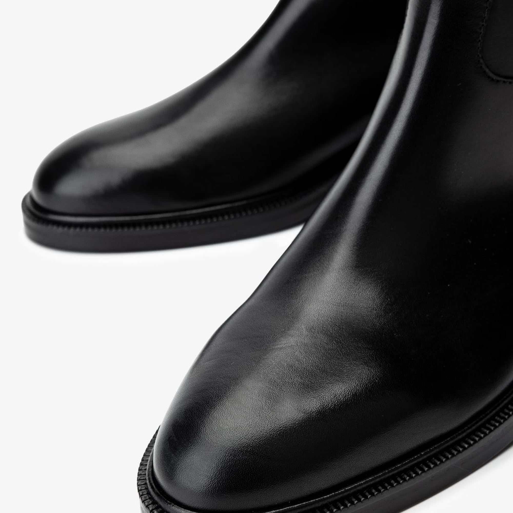 Valmenti Kadın Hakiki Deri Siyah Deri Casual Çizme