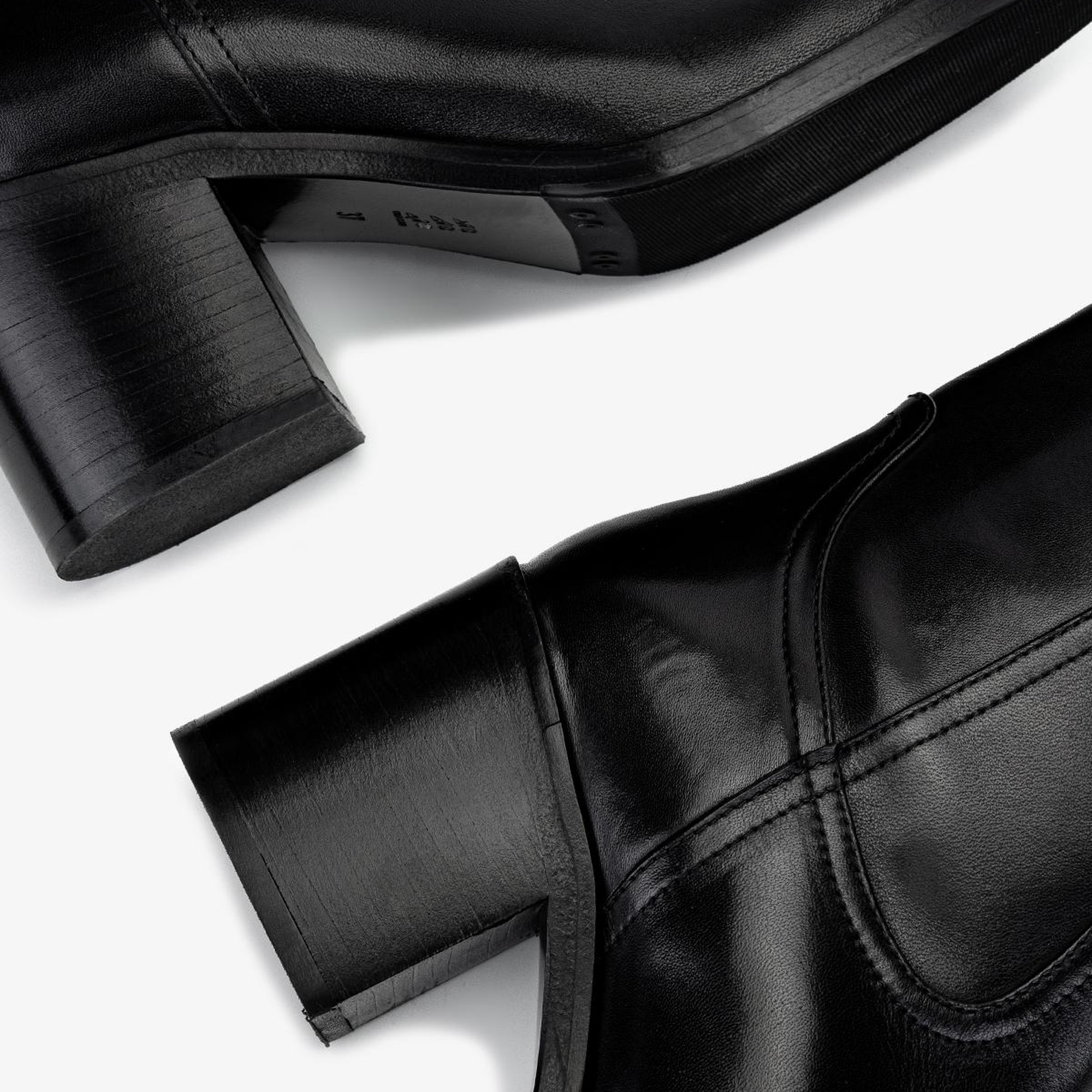 Valmenti Kadın Hakiki Deri Siyah Deri Casual Çizme