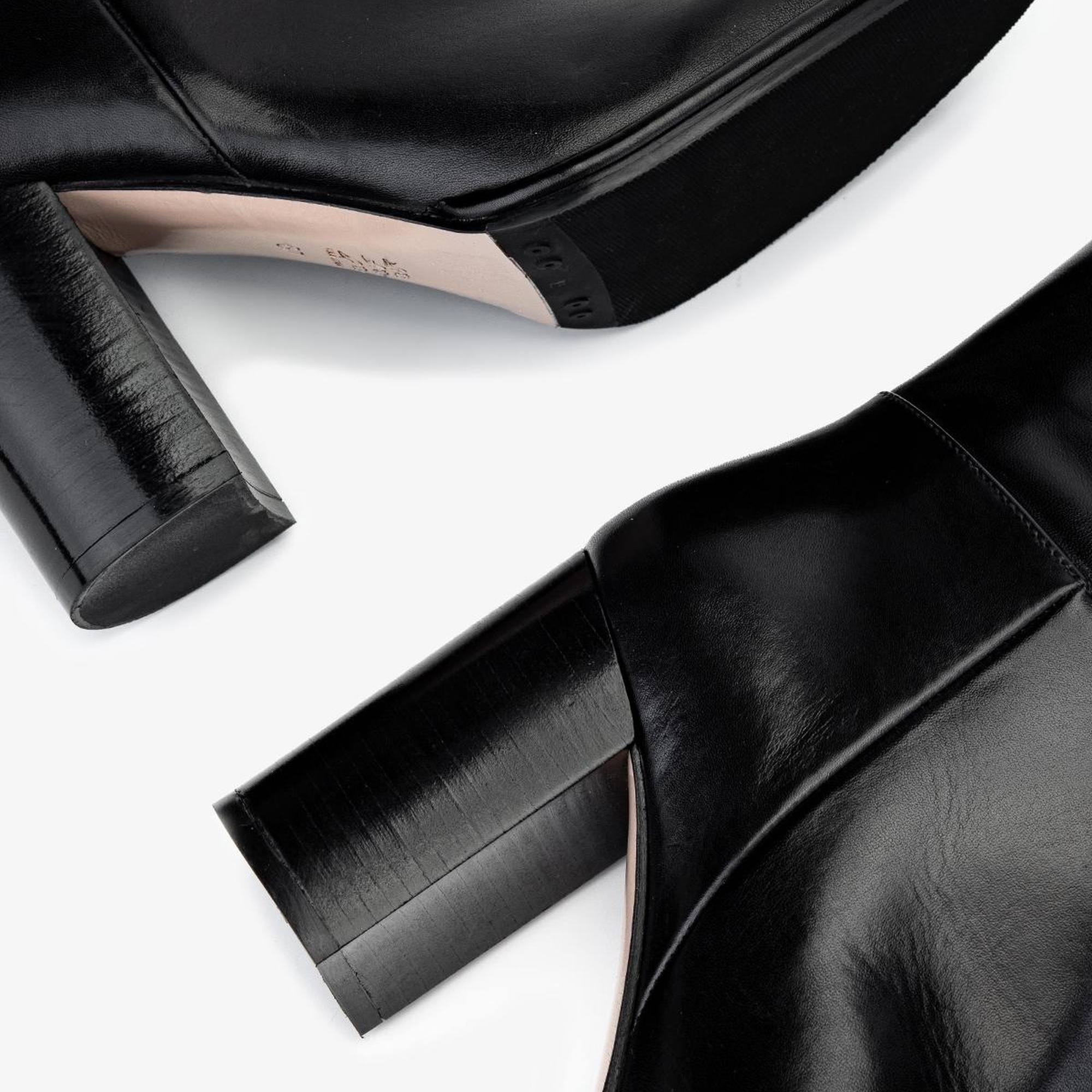 Valmenti Kadın Hakiki Deri Siyah Deri Casual Çizme