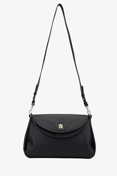  Valmenti Simbat Kadın Siyah Hakiki Deri Omuz Çanta