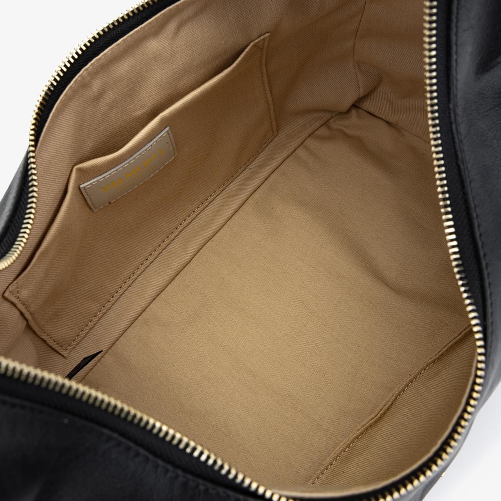 Valmenti Hakky Kadın Siyah Hakiki Deri Omuz Çanta