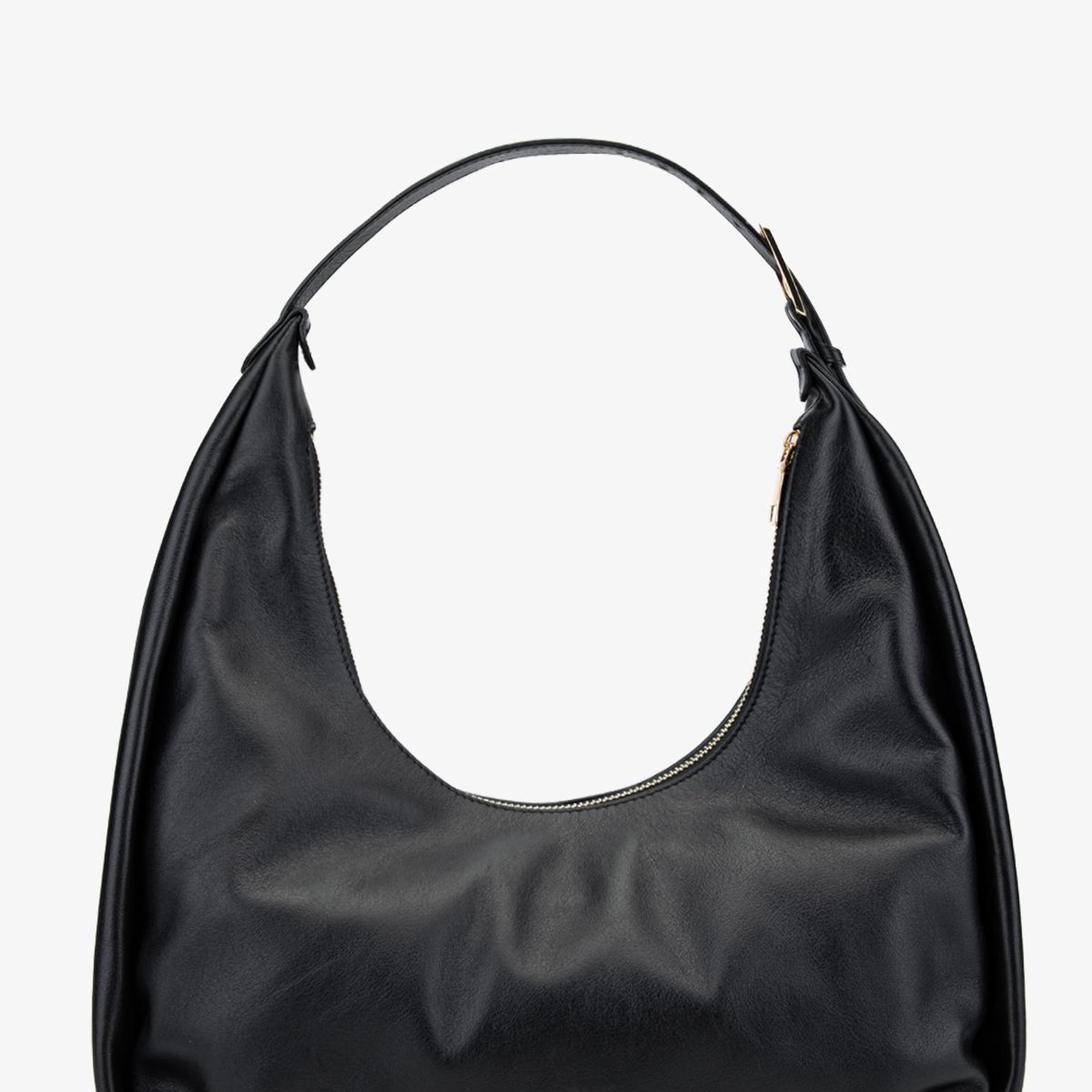 Valmenti Hakky Kadın Siyah Hakiki Deri Omuz Çanta