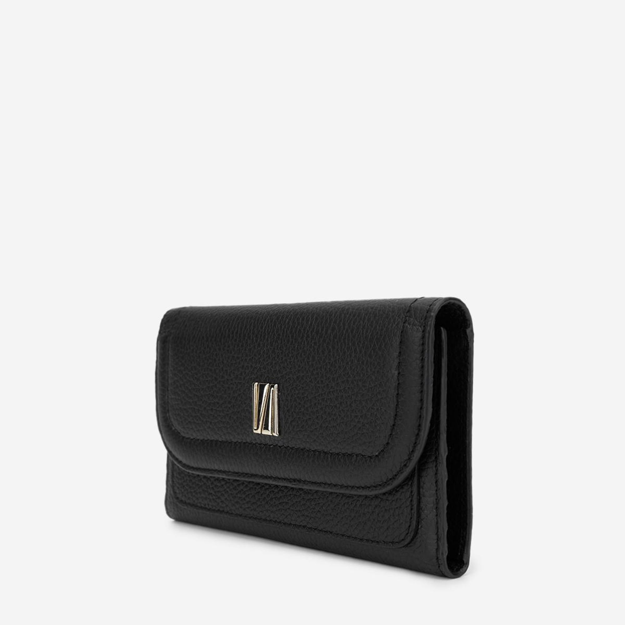 Valmenti Essento Kadın Siyah Floter Hakiki Deri Cuzdan,Kartlık,Anahtarlık