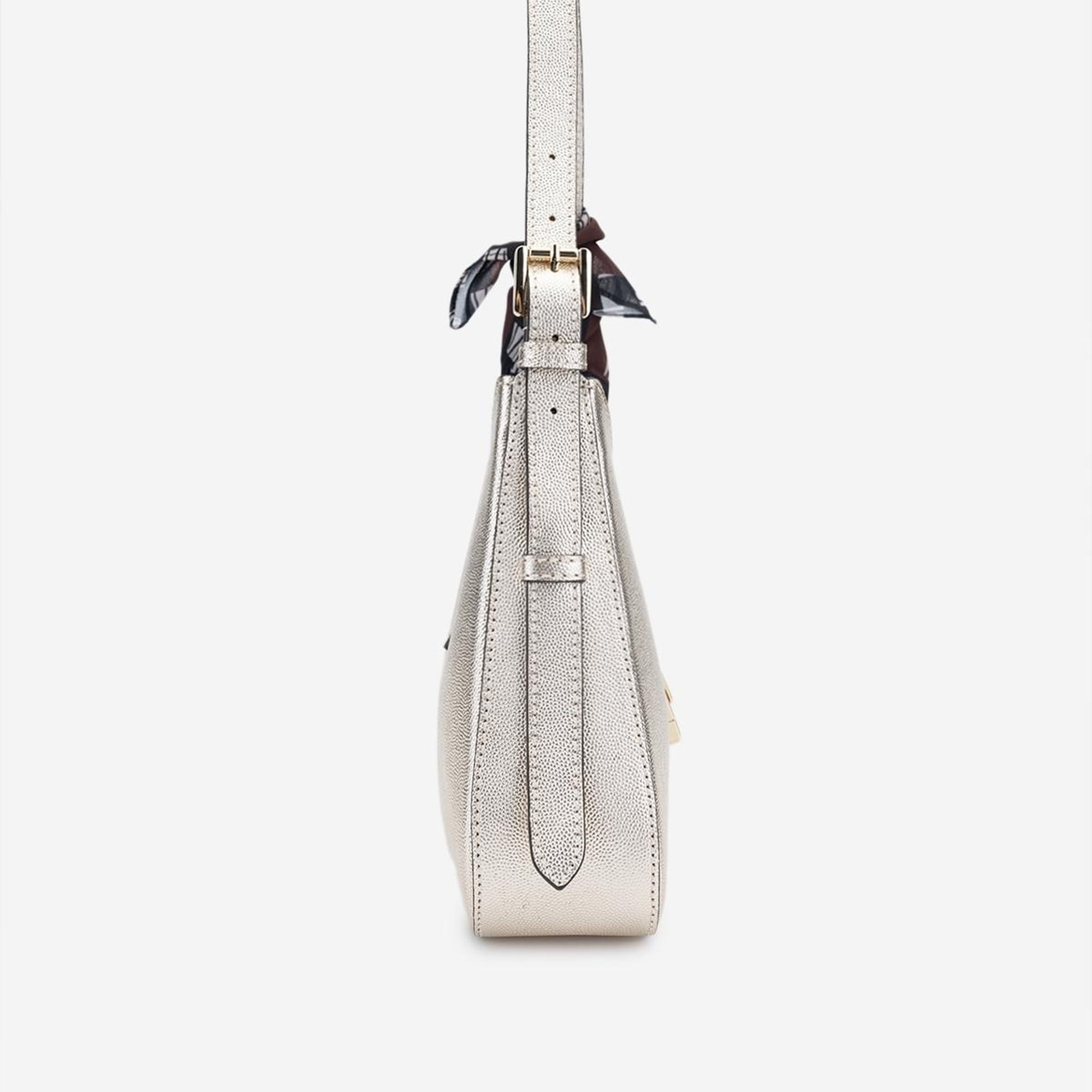 Valmenti Ekips Kadın Dore Hakiki Deri Omuz Çanta