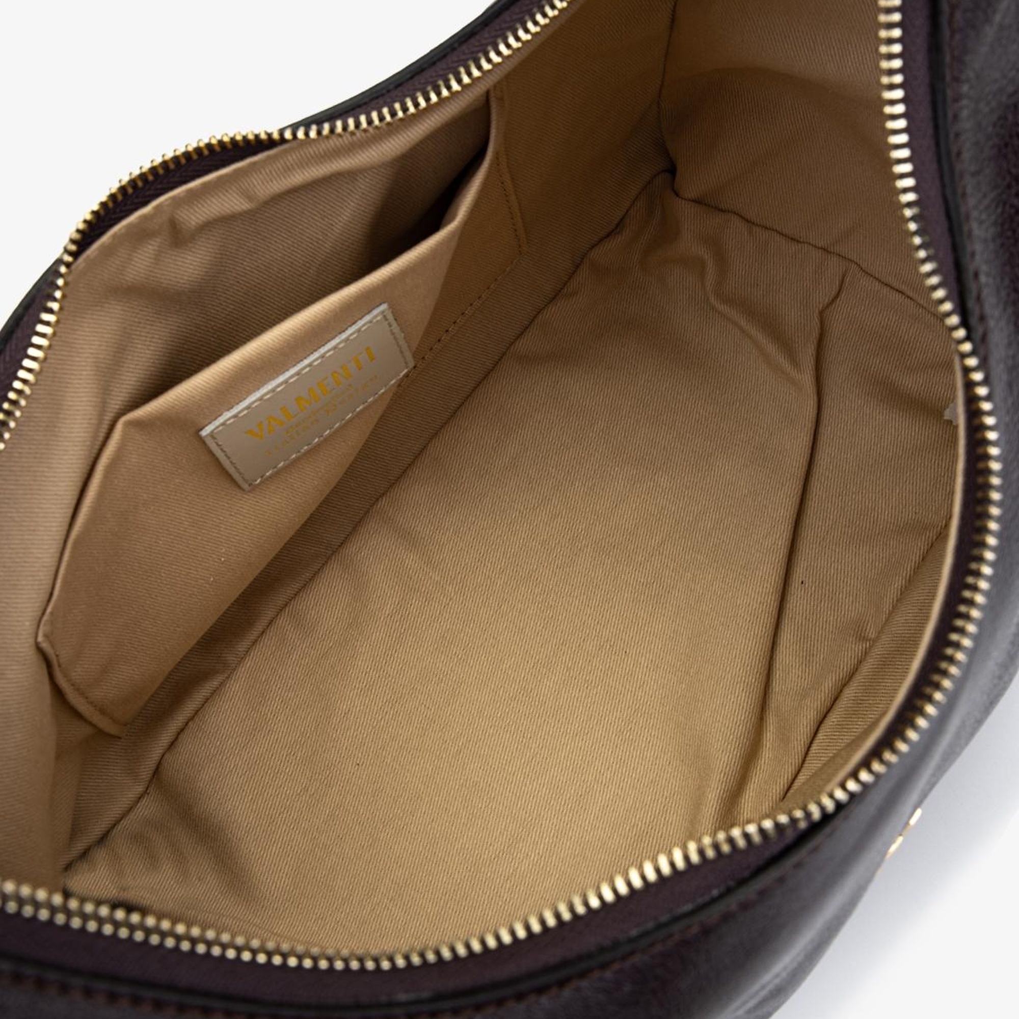 Valmenti Hakky Kadın Kahverengi Hakiki Deri Omuz Çanta