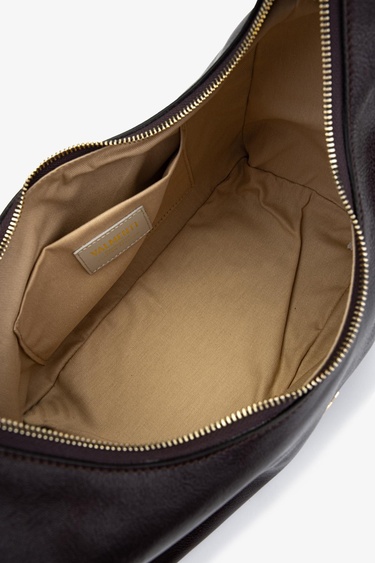  Valmenti Hakky Kadın Kahverengi Hakiki Deri Omuz Çanta