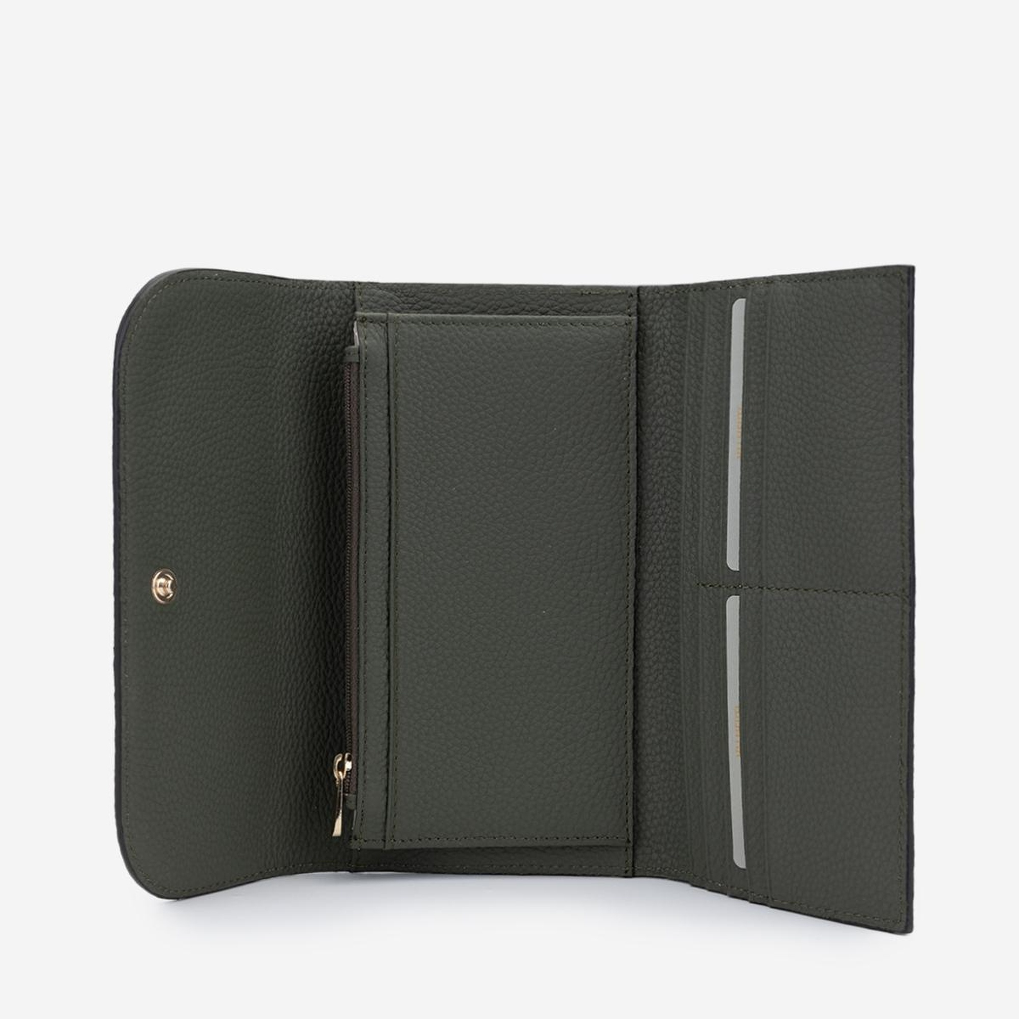 Valmenti Essento Kadın Yeşil Hakiki Deri Cuzdan,Kartlık,Anahtarlık