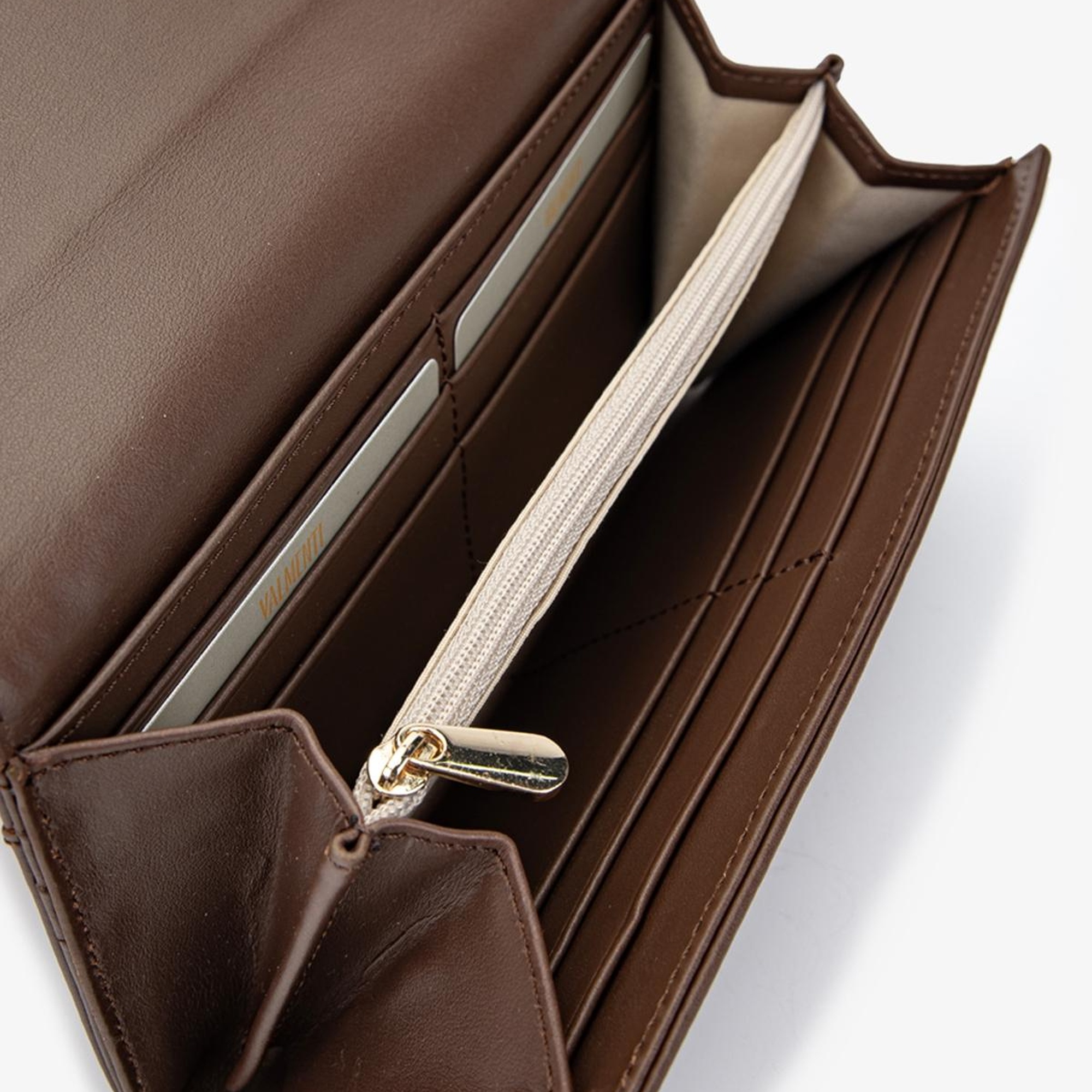 Valmenti Kadın Deri Hasır Cüzdan Cuzdan