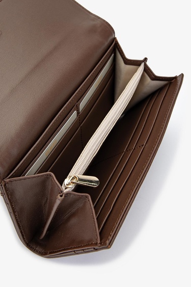  Valmenti Kadın Deri Hasır Cüzdan Cuzdan