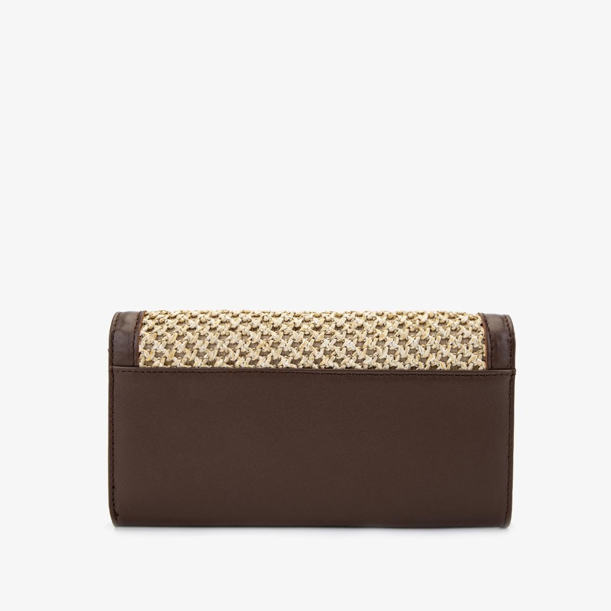 Valmenti Kadın Deri Hasır Cüzdan Cuzdan