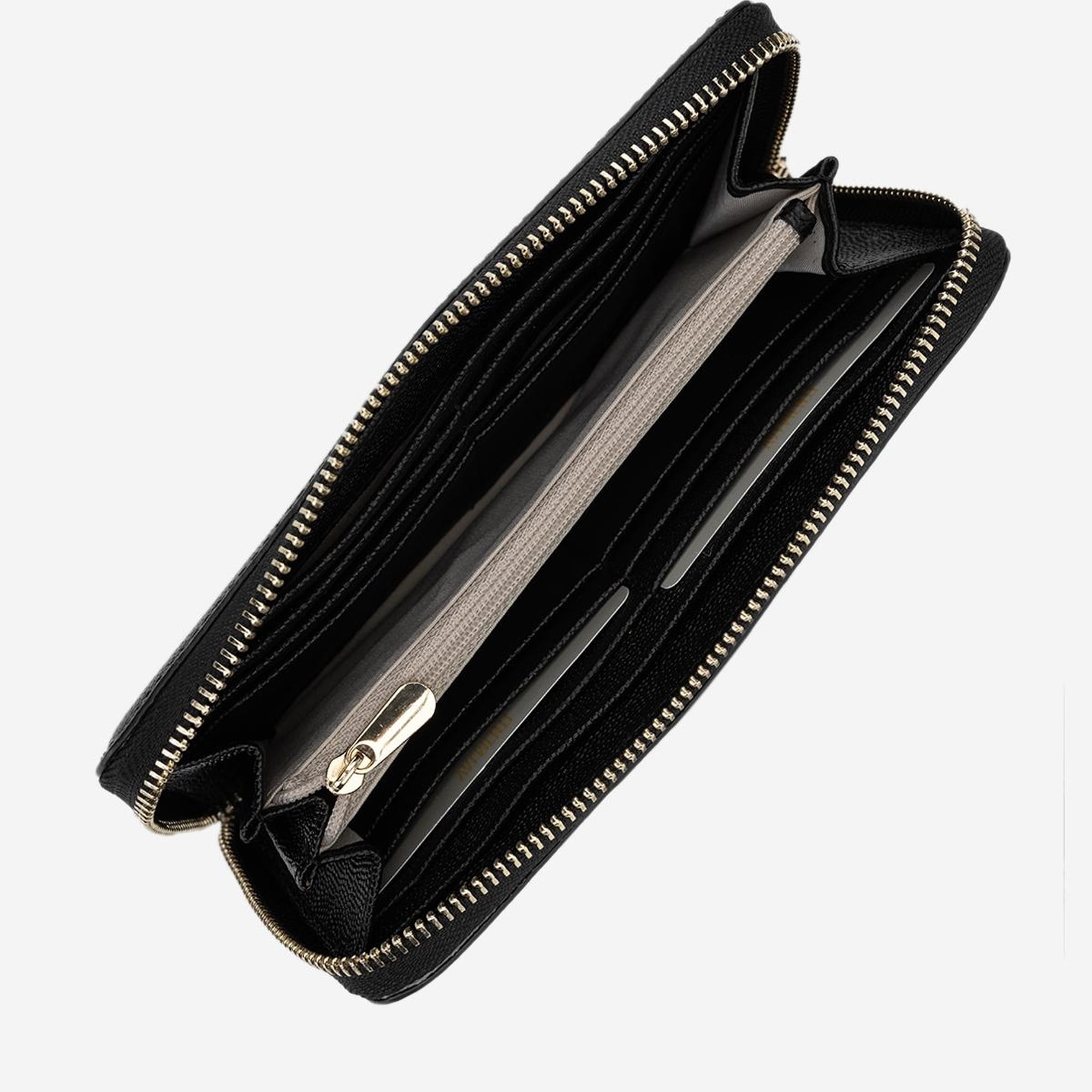 Valmenti Sindy Kadın Siyah Havyar Hakiki Deri Cuzdan,Kartlık,Anahtarlık