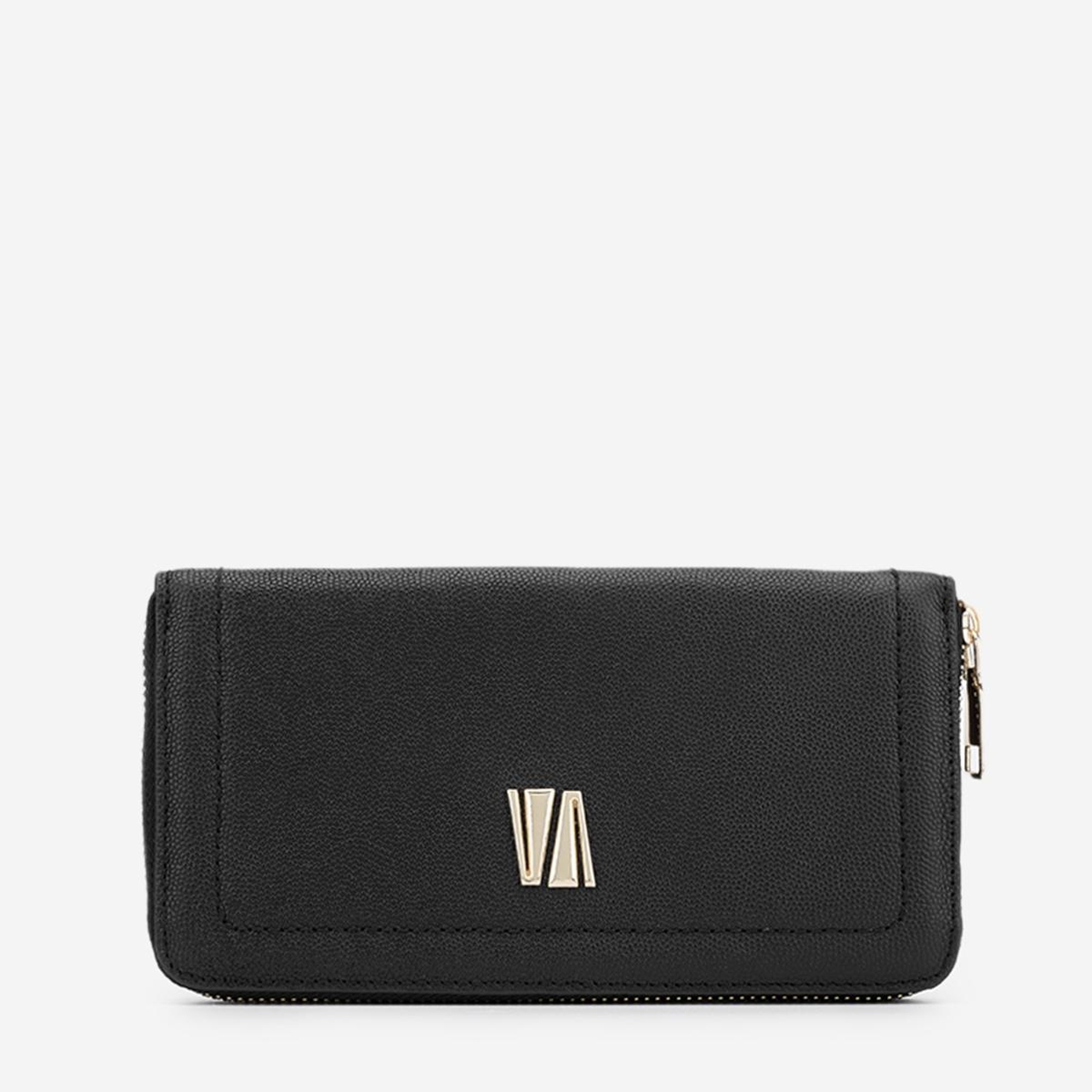 Valmenti Sindy Kadın Siyah Havyar Hakiki Deri Cuzdan,Kartlık,Anahtarlık