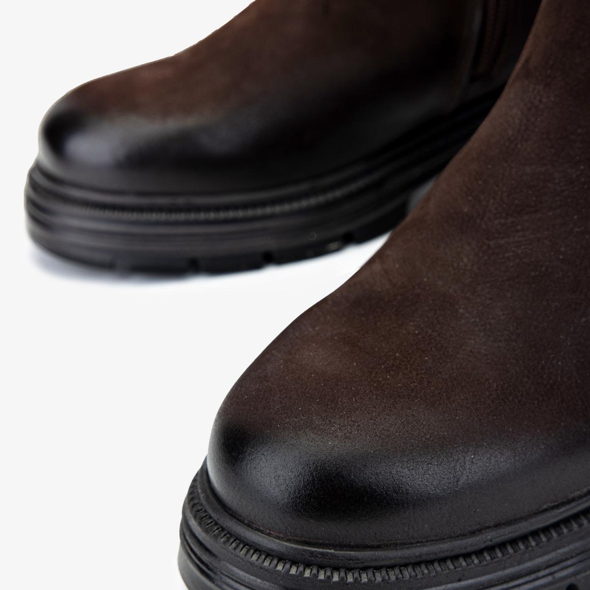 Valmenti Kadın Hakiki Deri Kahverengi Nubuk Casual Çizme