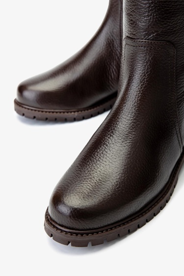  Valmenti Kadın Kahverengi Casual Çizme