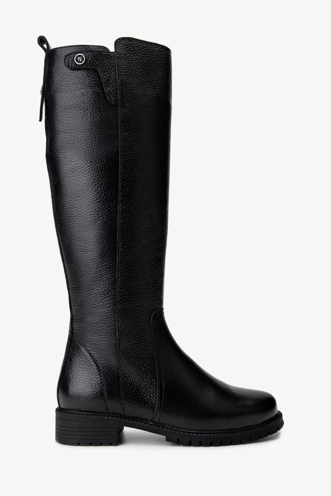  Valmenti Kadın Siyah Floter Casual Çizme