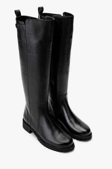  Valmenti Kadın Siyah Floter Casual Çizme