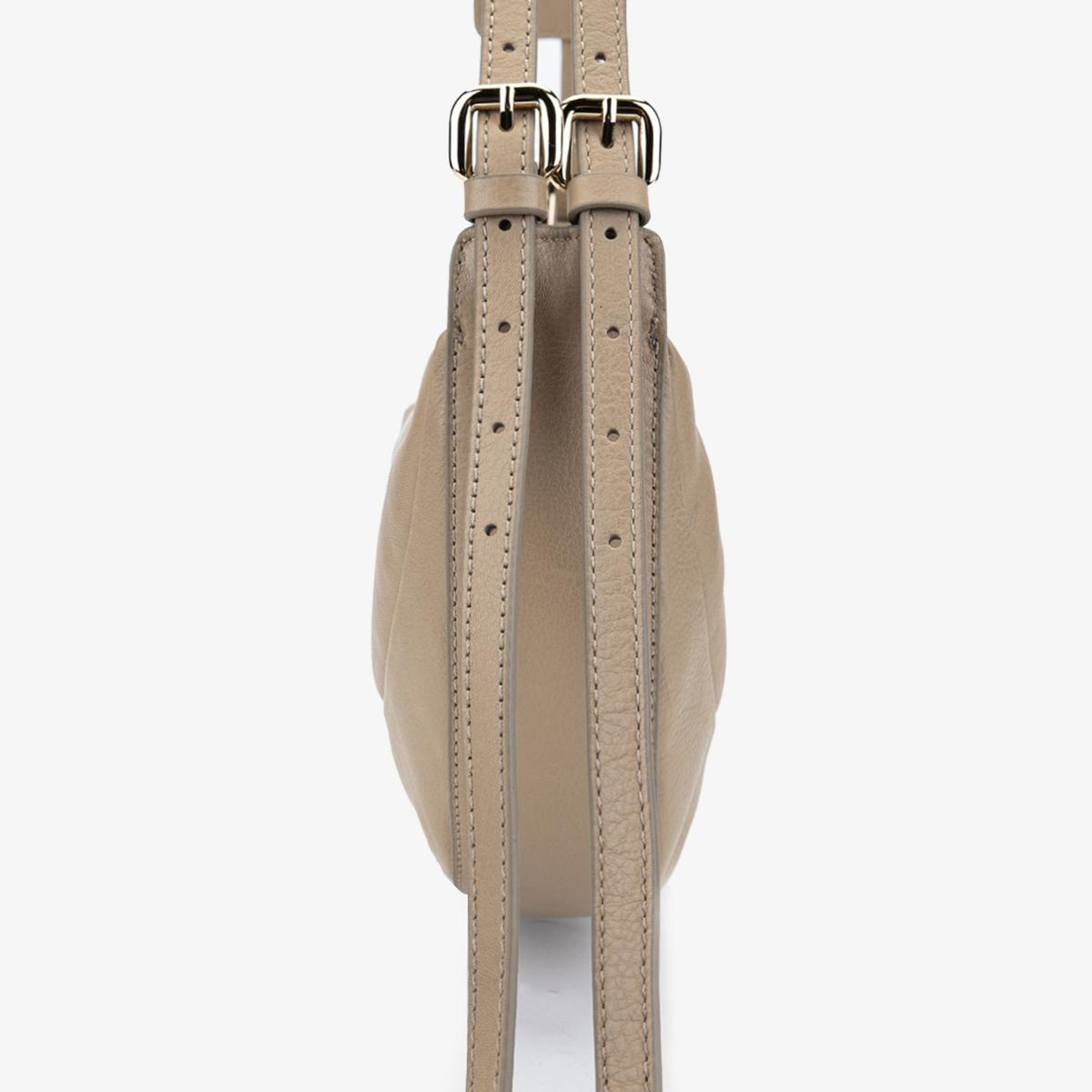 Valmenti Kadın Krem Hakiki Deri Omuz Çanta