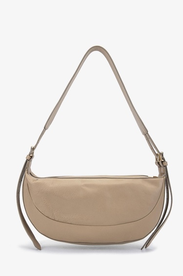  Valmenti Kadın Krem Hakiki Deri Omuz Çanta