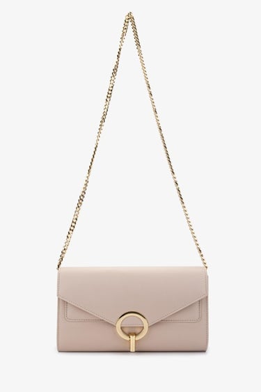  Valmenti Kadın Vegan Bej Omuz Çanta