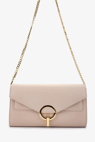  Valmenti Kadın Vegan Bej Omuz Çanta