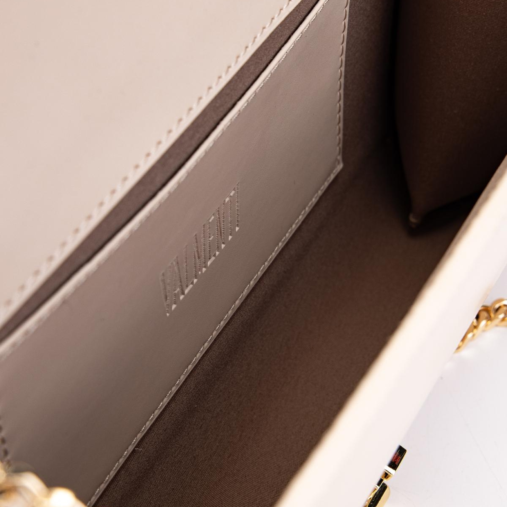 Valmenti Kadın Vegan Bej Omuz Çanta