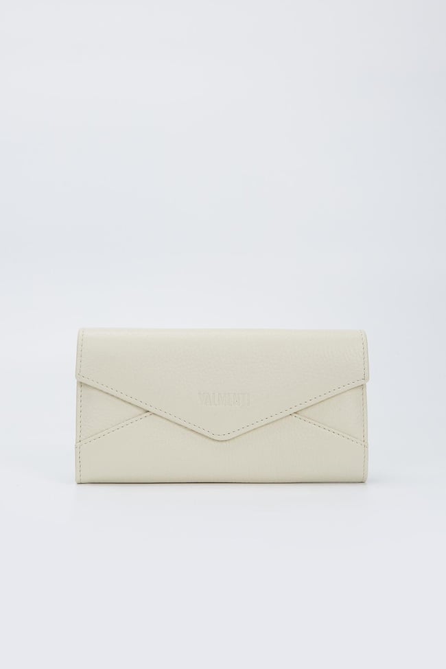  Valmenti Kadın Bej Hakiki Deri GÜNLÜK Cuzdan,Kartlık,Anahtarlık