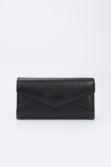  Valmenti Kadın Siyah Hakiki Deri GÜNLÜK Cuzdan,Kartlık,Anahtarlık