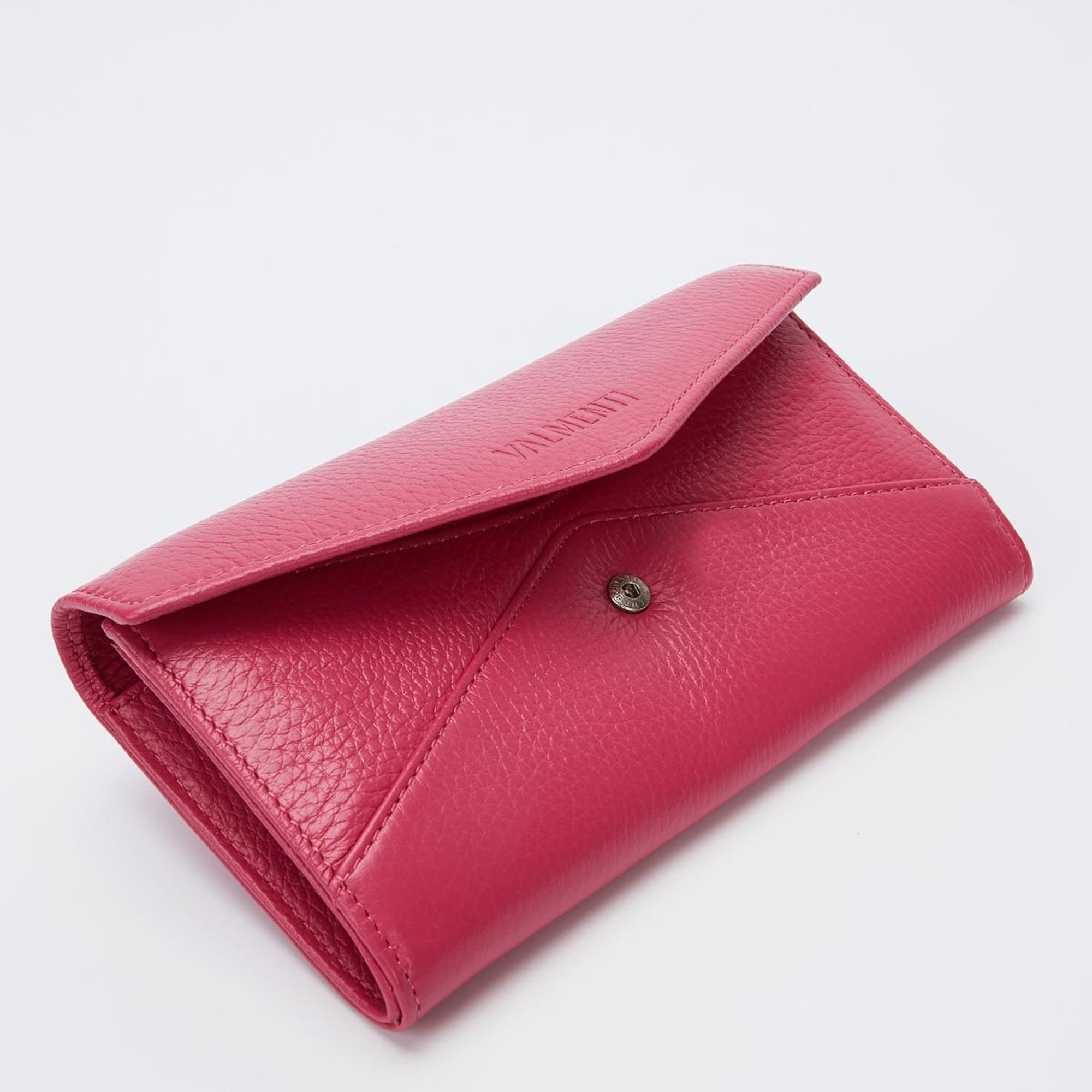Valmenti Kadın Fuşya Hakiki Deri GÜNLÜK Cuzdan,Kartlık,Anahtarlık