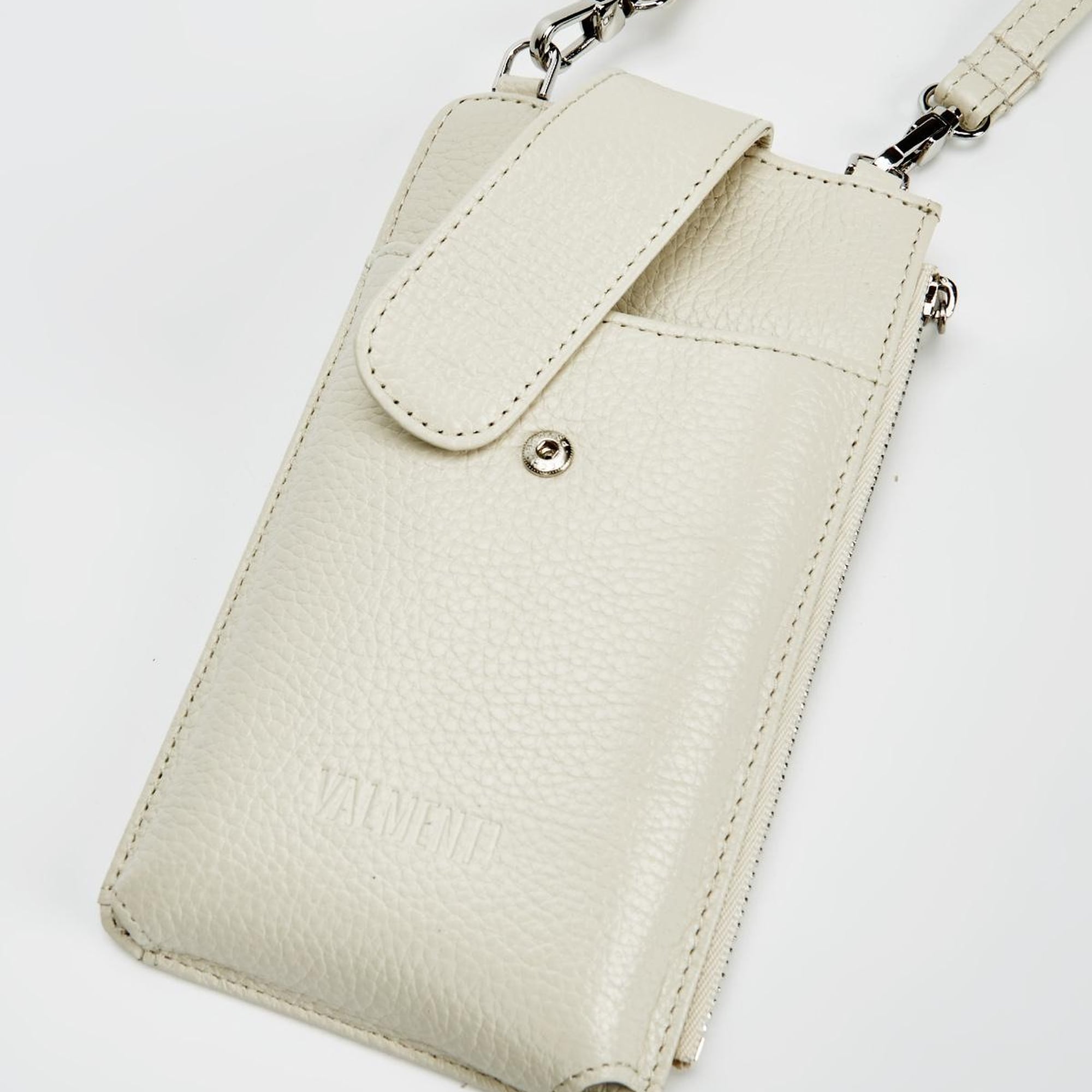 Valmenti Kadın Bej Hakiki Deri Cuzdan,Kartlık,Anahtarlık