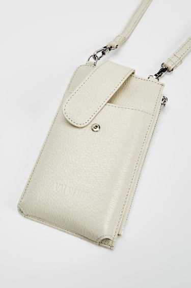  Valmenti Kadın Bej Hakiki Deri Cuzdan,Kartlık,Anahtarlık