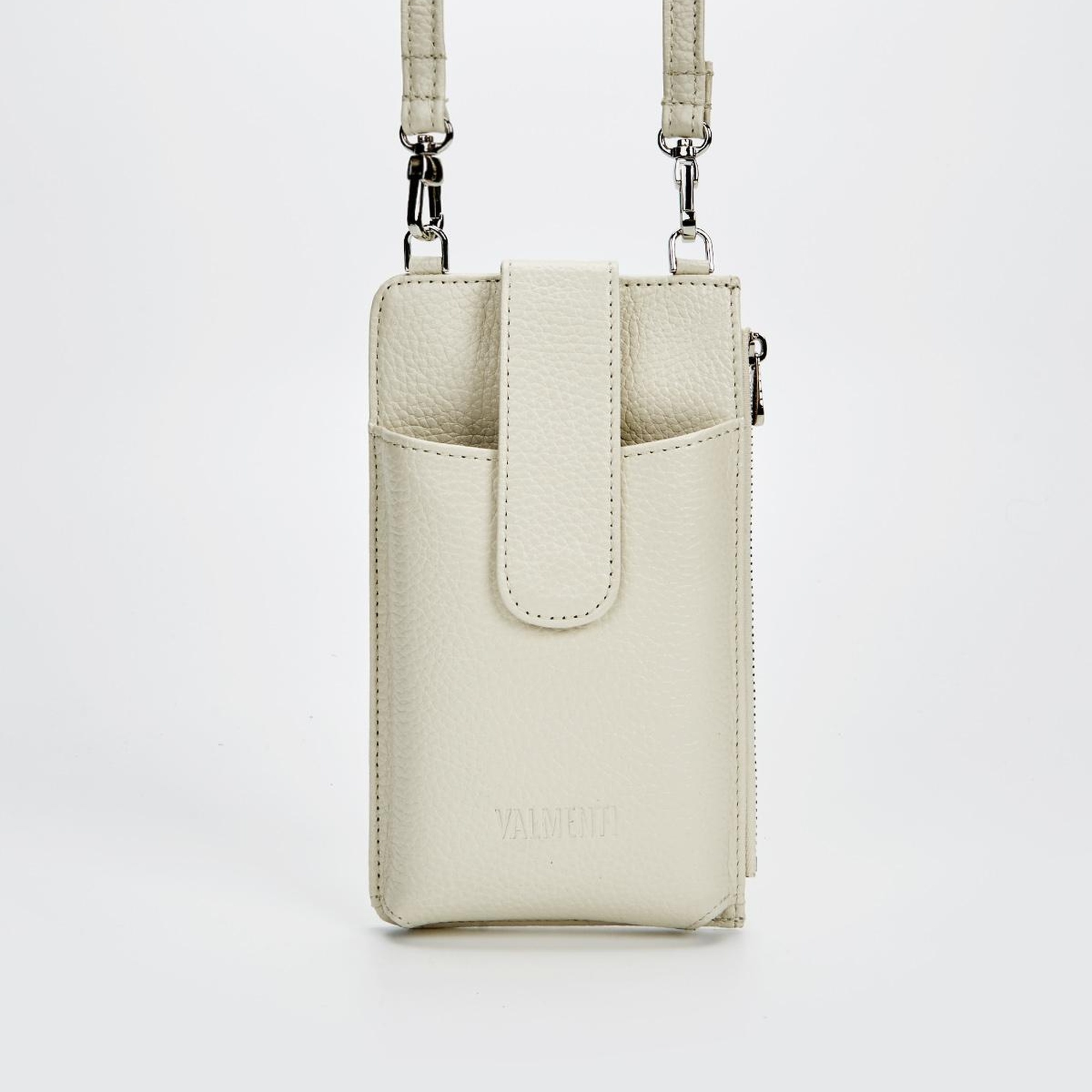 Valmenti Kadın Bej Hakiki Deri Cuzdan,Kartlık,Anahtarlık