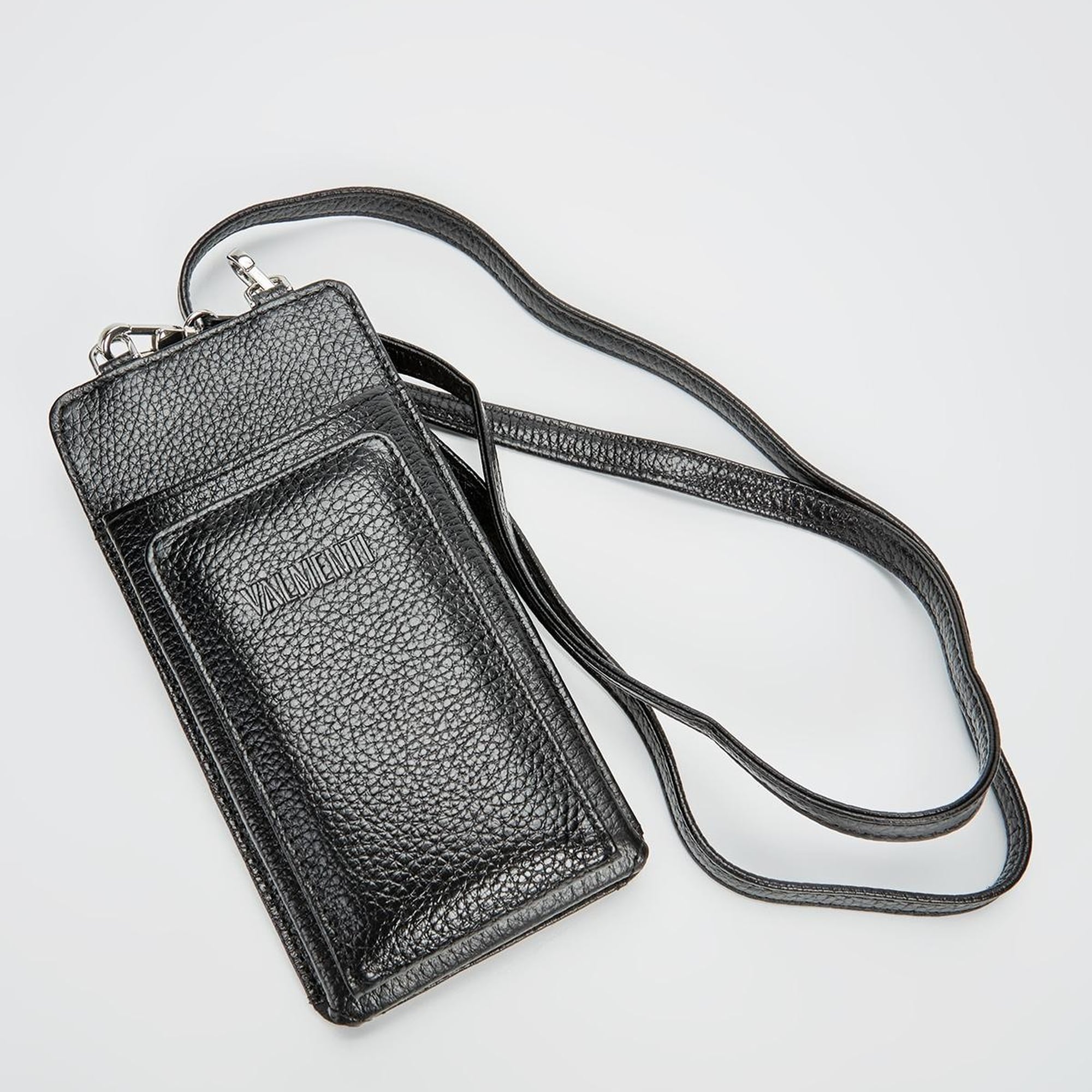 Valmenti Kadın Siyah Hakiki Deri GÜNLÜK Cuzdan,Kartlık,Anahtarlık