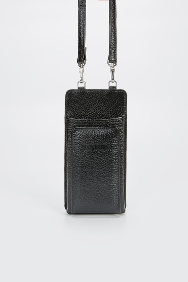  Valmenti Kadın Siyah Hakiki Deri GÜNLÜK Cuzdan,Kartlık,Anahtarlık